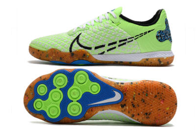 Nike React Gato IC Football Shoes - Green/White/Black