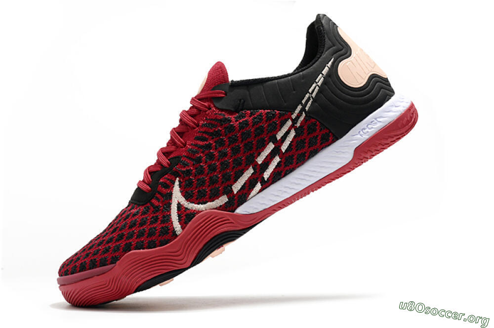 Nike React Gato IC Football Shoes - Red/White/Black 5