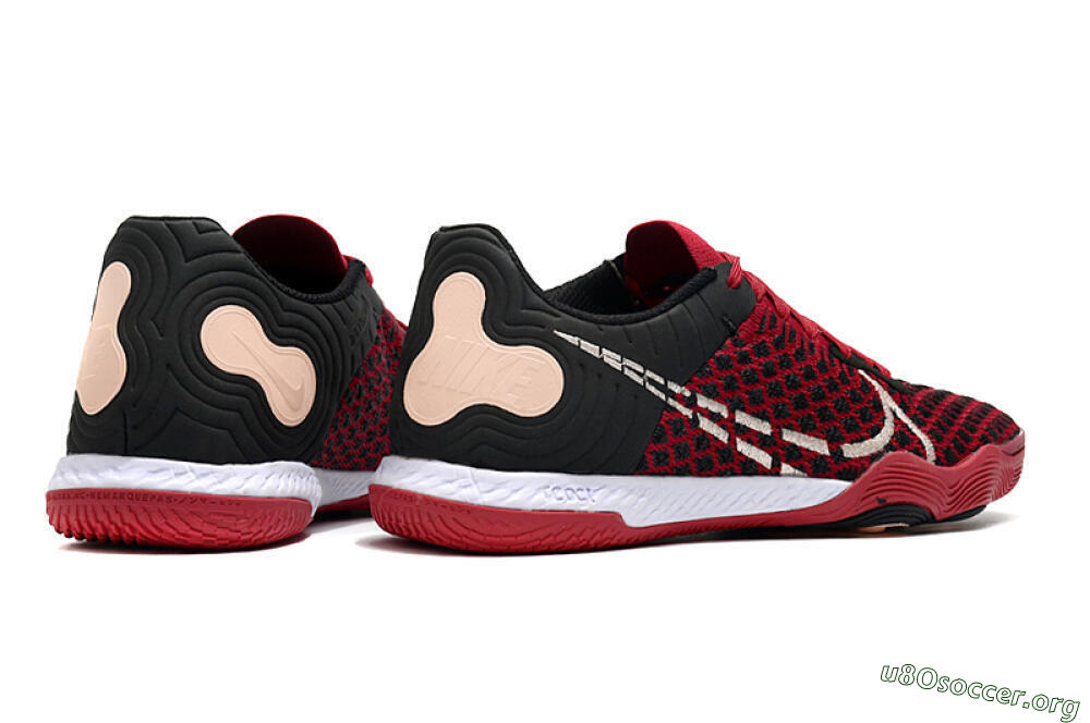 Nike React Gato IC Football Shoes - Red/White/Black 6