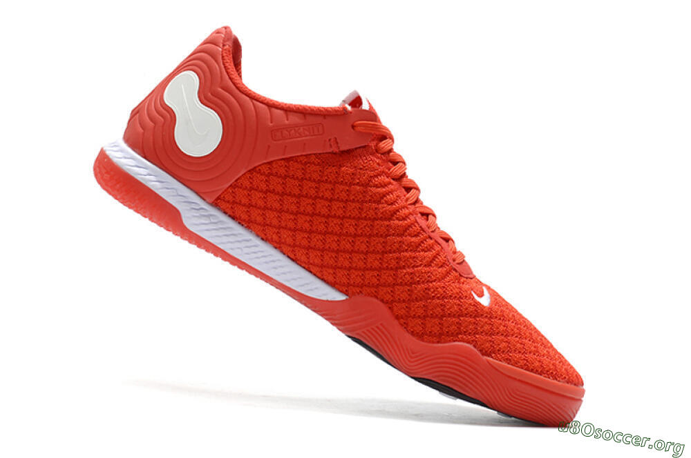 Nike React Gato IC Football Shoes - Red/Whtie/Black 4