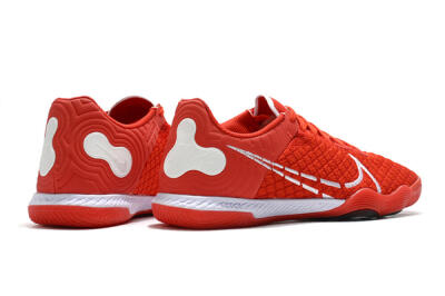 Nike React Gato IC Football Shoes - Red/Whtie/Black