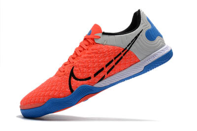 Nike React Gato IC Football Shoes - Red/Grey/Blue