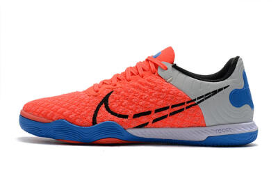 Nike React Gato IC Football Shoes - Red/Grey/Blue