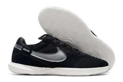 Nike Street Gato IC Football Shoes - Black/White