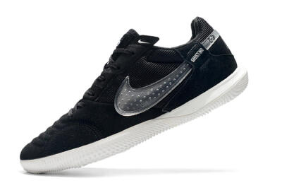 Nike Street Gato IC Football Shoes - Black/White