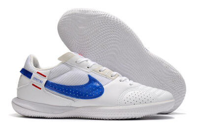 Nike Street Gato IC Football Shoes - White/Red/Blue
