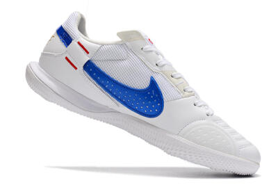 Nike Street Gato IC Football Shoes - White/Red/Blue
