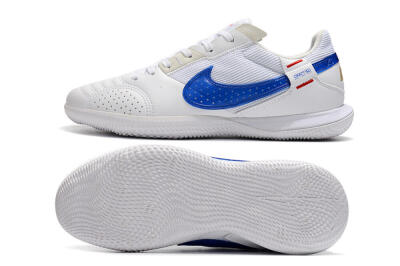 Nike Street Gato IC Football Shoes - White/Red/Blue