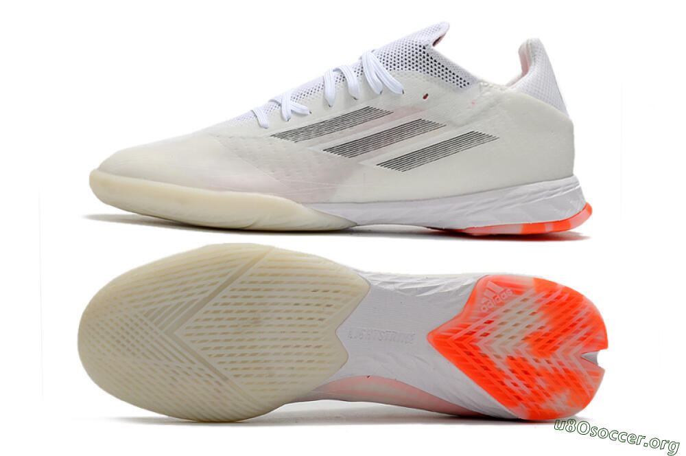 Adidas X Speedflow.1 IC Football Shoes - White/Black/Red 1