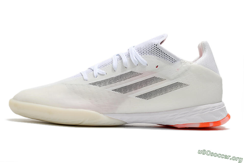 Adidas X Speedflow.1 IC Football Shoes - White/Black/Red 3