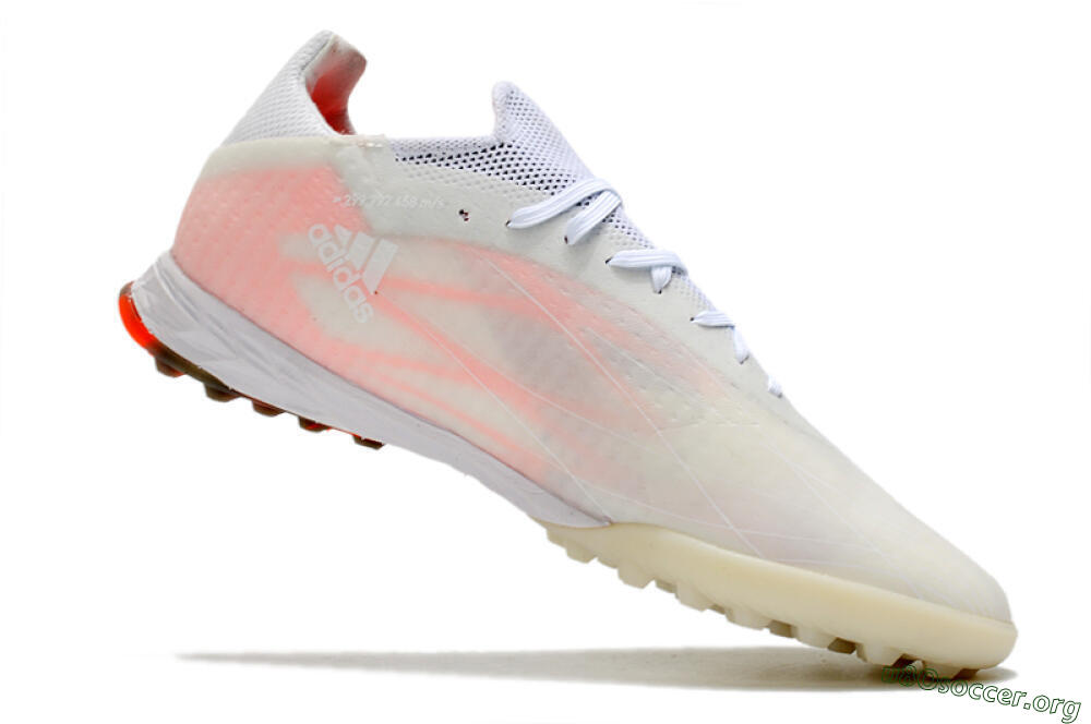Adidas X Speedflow.1 TF Football Shoes - White/Black/Red 4