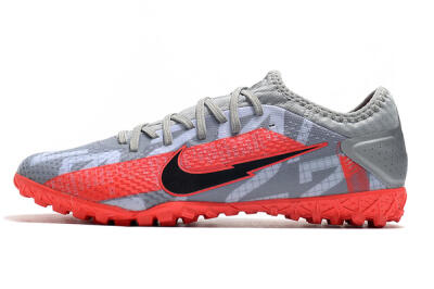 Nike Mercurial Vapor 13 Pro TF Football Shoes - Grey/Black/Red