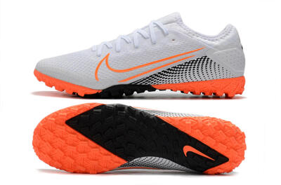 Nike Mercurial Vapor 13 Pro TF Football Shoes - White/Red/Black