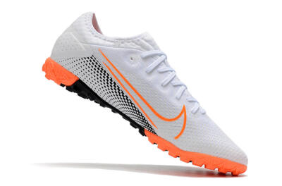 Nike Mercurial Vapor 13 Pro TF Football Shoes - White/Red/Black
