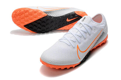 Nike Mercurial Vapor 13 Pro TF Football Shoes - White/Red/Black