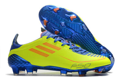 Adidas F50 Adizero Ghosted FG Football Boots - Yellow/Red/Blue