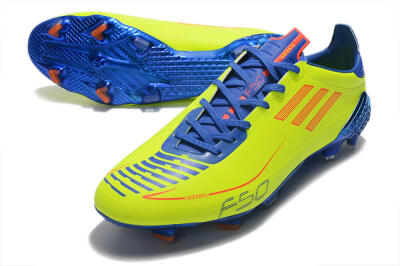Adidas F50 Adizero Ghosted FG Football Boots - Yellow/Red/Blue