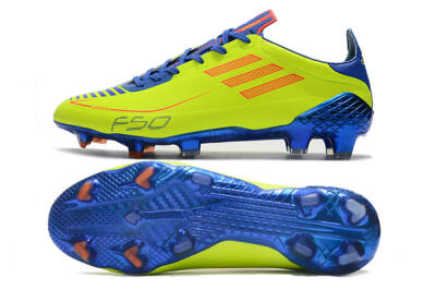 Adidas F50 Adizero Ghosted FG Football Boots - Yellow/Red/Blue