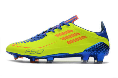 Adidas F50 Adizero Ghosted FG Football Boots - Yellow/Red/Blue