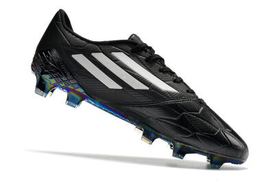 Adidas F50 Adizero Ghosted FG Football Boots - Black/White/Gold