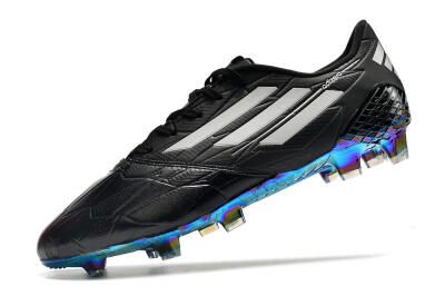 Adidas F50 Adizero Ghosted FG Football Boots - Black/White/Gold