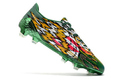 Adidas F50 Adizero Ghosted FG Football Boots - Green/Pink/Yellow
