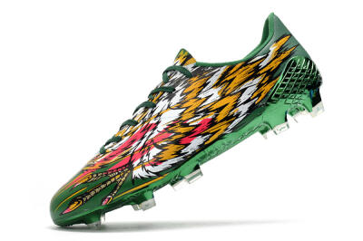Adidas F50 Adizero Ghosted FG Football Boots - Green/Pink/Yellow