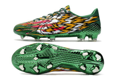 Adidas F50 Adizero Ghosted FG Football Boots - Green/Pink/Yellow