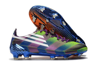 Adidas F50 Adizero Ghosted FG Football Boots - Purple/Blue/Yellow