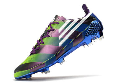 Adidas F50 Adizero Ghosted FG Football Boots - Purple/Blue/Yellow