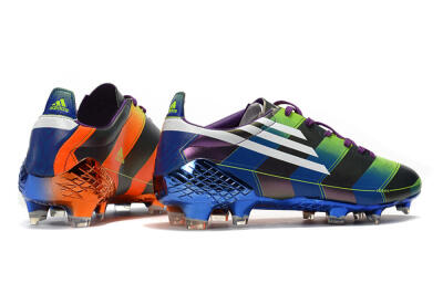 Adidas F50 Adizero Ghosted FG Football Boots - Purple/Blue/Yellow