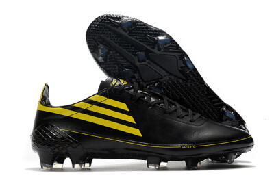 Adidas F50 Adizero Ghosted FG Football Boots - Black/Yellow