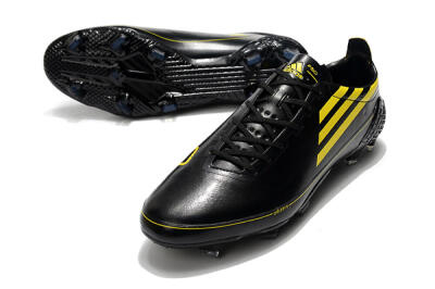 Adidas F50 Adizero Ghosted FG Football Boots - Black/Yellow