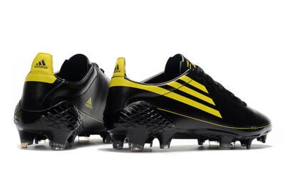 Adidas F50 Adizero Ghosted FG Football Boots - Black/Yellow