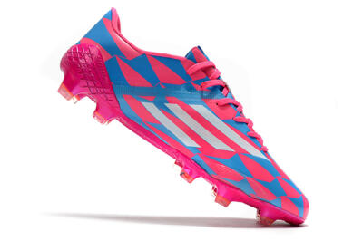 Adidas F50 Adizero Ghosted FG Football Boots - Pink/White/Blue