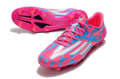 Adidas F50 Adizero Ghosted FG Football Boots - Pink/White/Blue