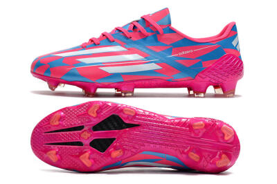 Adidas F50 Adizero Ghosted FG Football Boots - Pink/White/Blue