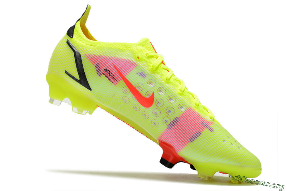 Nike Mercurial Vapor 14 Elite FG Football Boots - Yellow/Red/Black 4