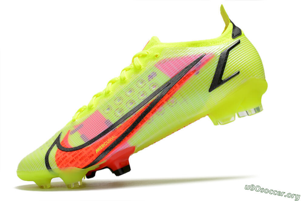 Nike Mercurial Vapor 14 Elite FG Football Boots - Yellow/Red/Black 5