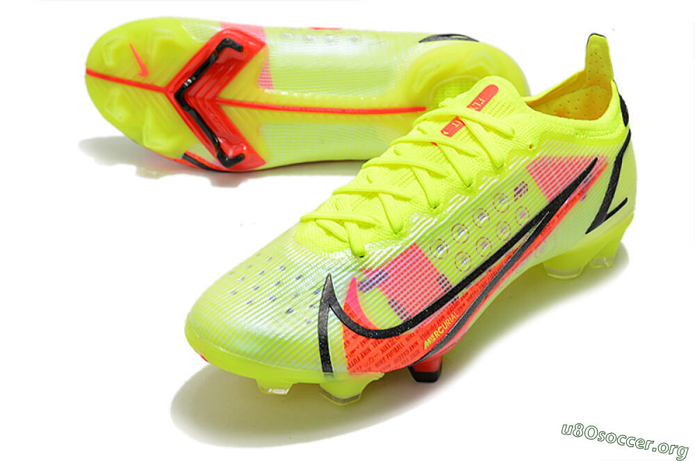Nike Mercurial Vapor 14 Elite FG Football Boots - Yellow/Red/Black 0