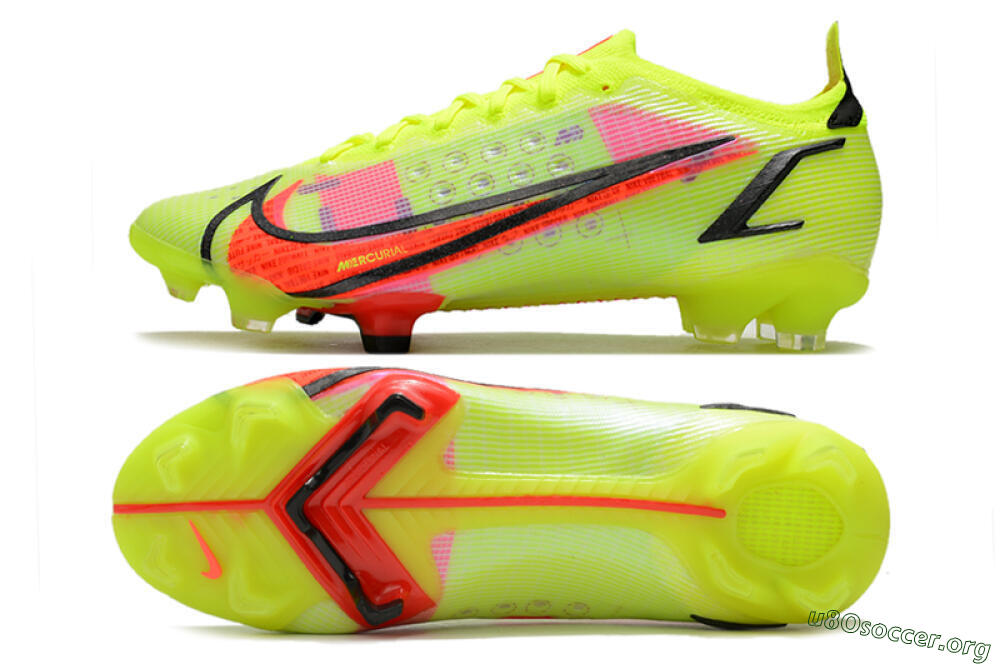 Nike Mercurial Vapor 14 Elite FG Football Boots - Yellow/Red/Black 1
