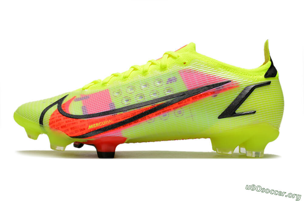 Nike Mercurial Vapor 14 Elite FG Football Boots - Yellow/Red/Black 3