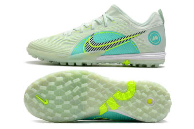 Nike Mercurial Vapor 14 Pro TF Football Shoes - Yellow/Black/Jade