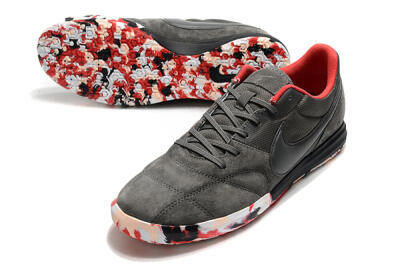 Nike Premier 2 Sala IC Football Shoes - Grey/White/Red