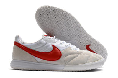 Nike Premier 2 Sala IC Football Shoes - Grey/White/Red