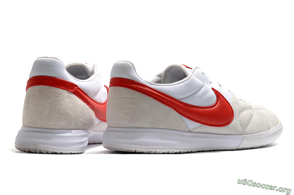 Nike Premier 2 Sala IC Football Shoes - Grey/White/Red 6