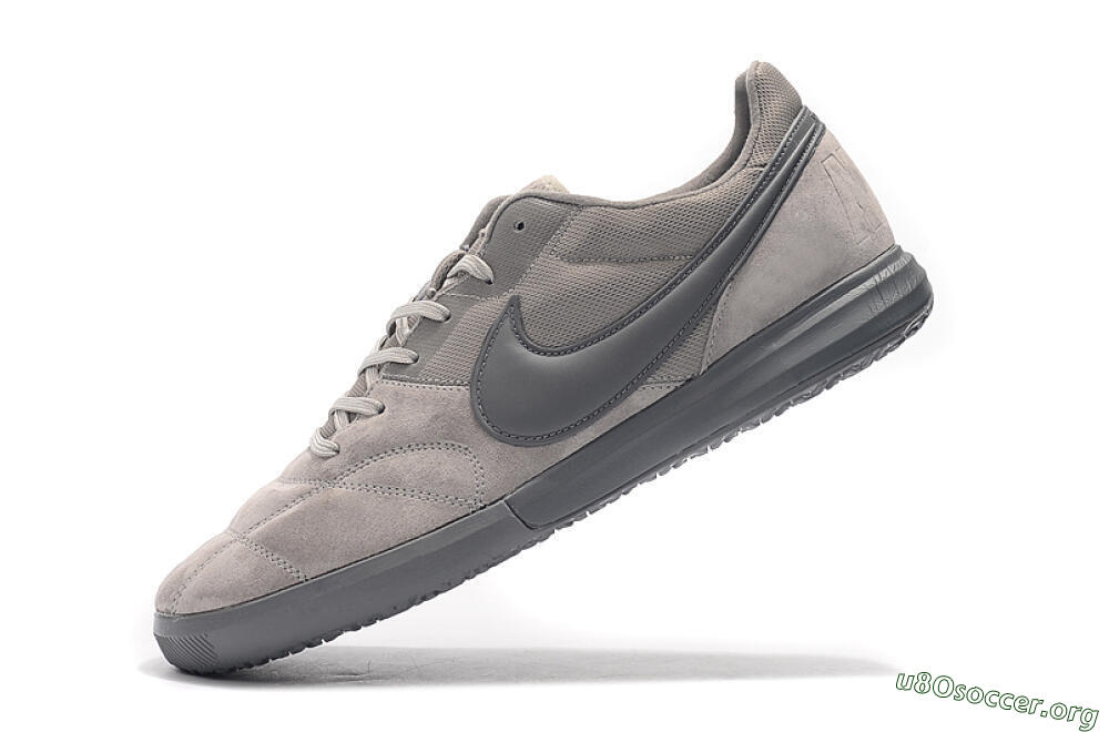Nike Premier 2 Sala IC Football Shoes - Grey/Grey 8