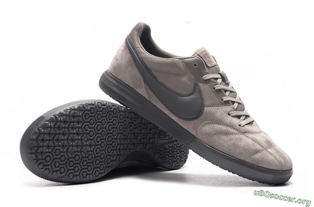 Nike Premier 2 Sala IC Football Shoes - Grey/Grey 4