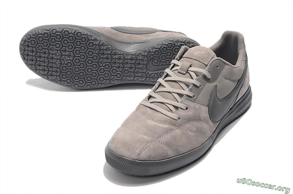 Nike Premier 2 Sala IC Football Shoes - Grey/Grey 0