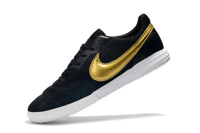Nike Premier 2 Sala IC Football Shoes - Black/Gold/White